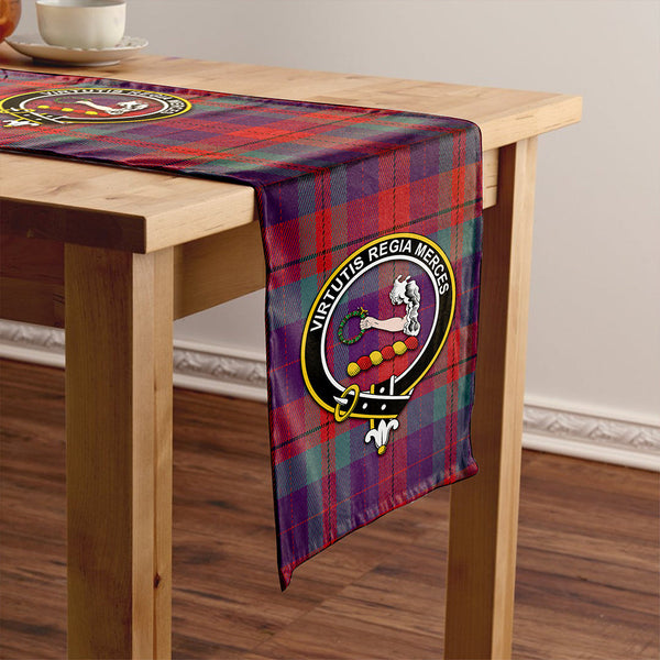 Skene of Cromar Weathered Clan Badge Tartan Table Runner