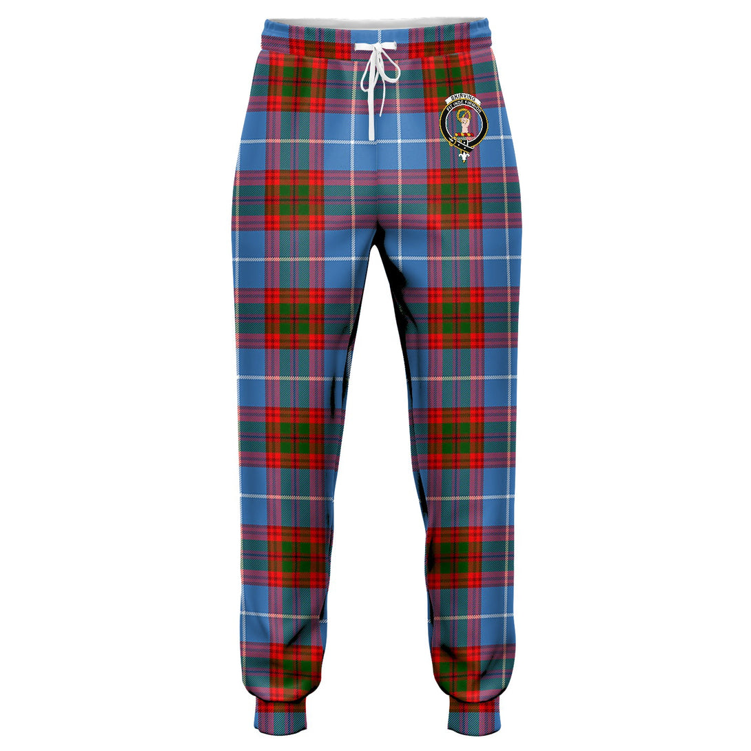 Skirving Clan Badge Tartan Jogger Pants