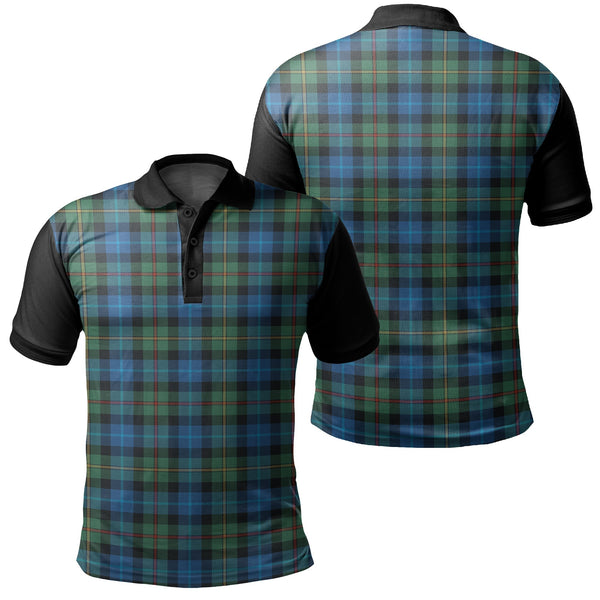 Smith Ancient Tartan Classic Polo Shirt Black Neck 1 Style