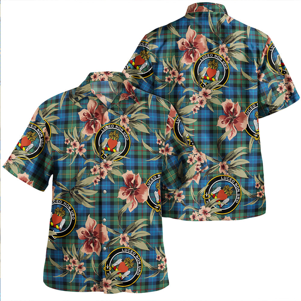 Smith Ancient Clan Badge Tartan Aloha Hawaiian Shirt Tropical Old Style