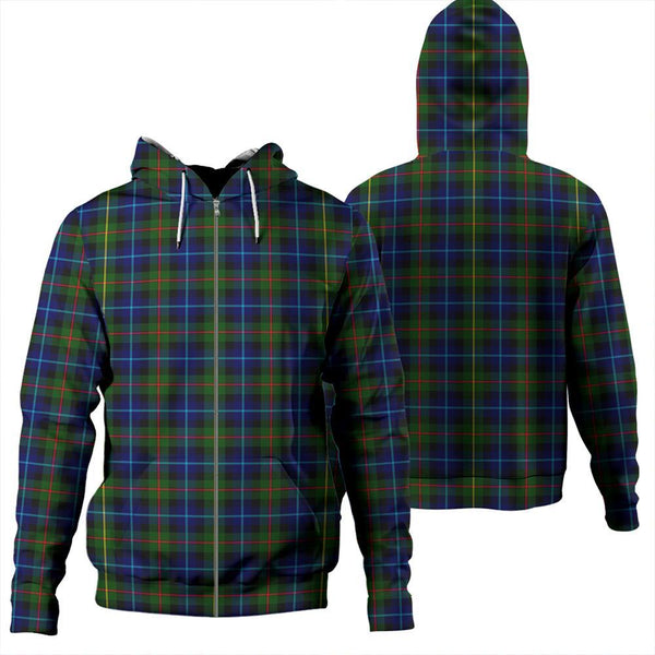 Smith Modern Tartan Classic Zipper Hoodie