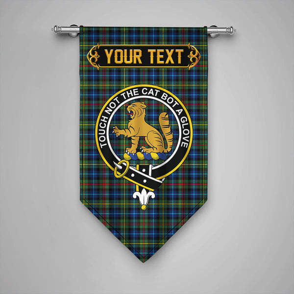 Smith (MacGowan Hunting) Modern Clan Badge Tartan Gonfalon Personalize