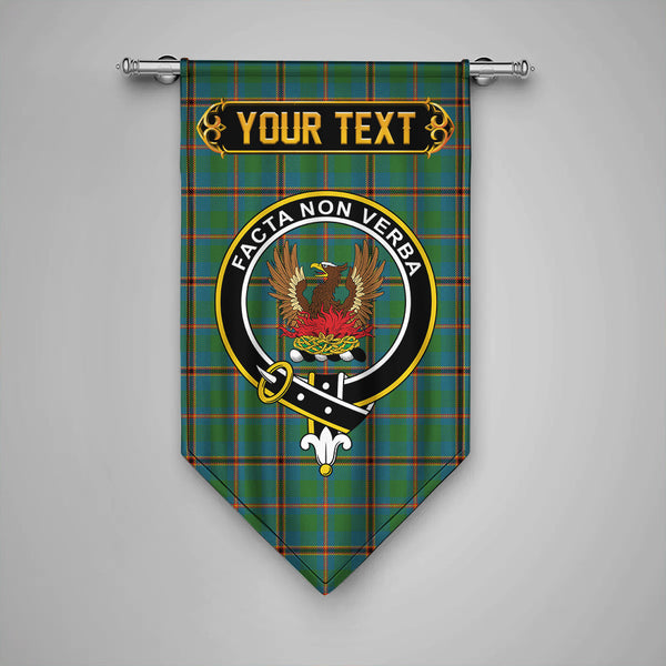 Snodgrass Ancient Clan Badge Tartan Gonfalon Personalize