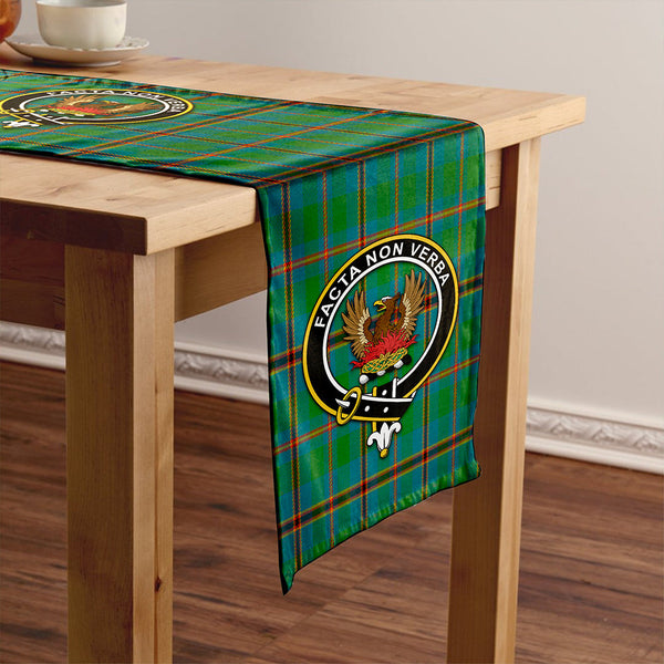 Snodgrass Ancient Clan Badge Tartan Table Runner