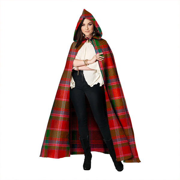 Somerville Ancient Clan Badge Tartan Hooded Cloak