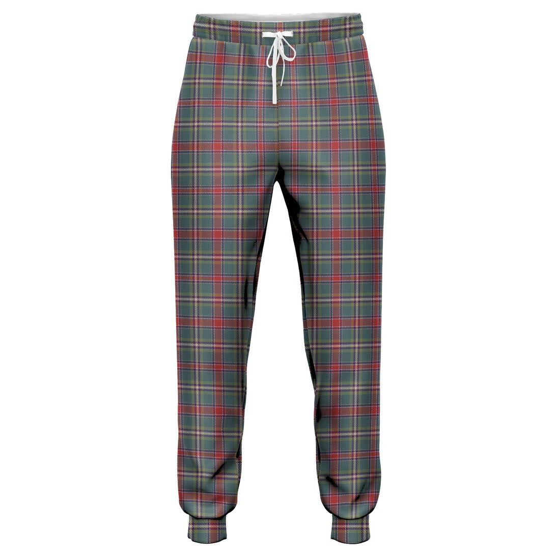 Spens Fragment Weathered Tartan Jogger Pants