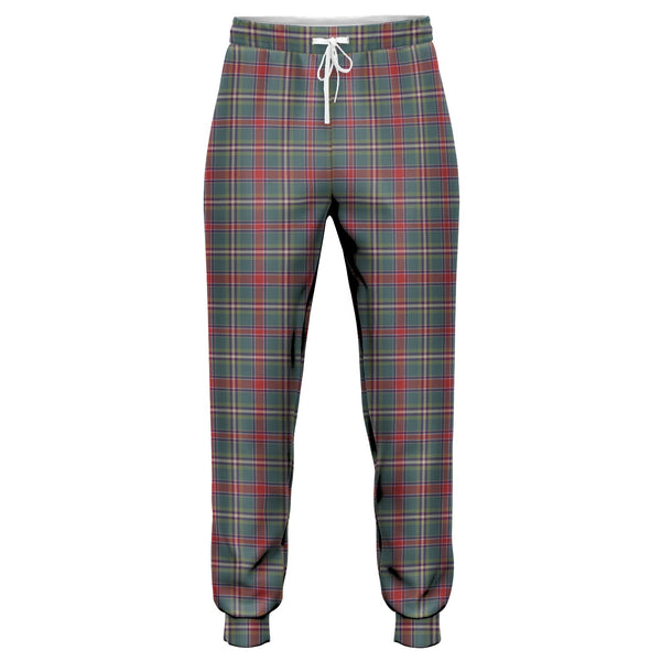 Spens Fragment Weathered Tartan Jogger Pants