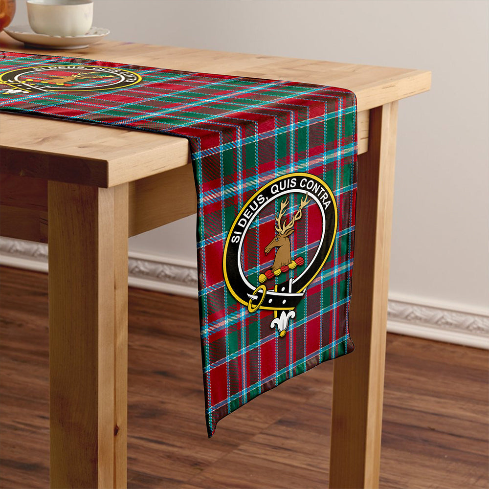 Spens Modern Clan Badge Tartan Table Runner