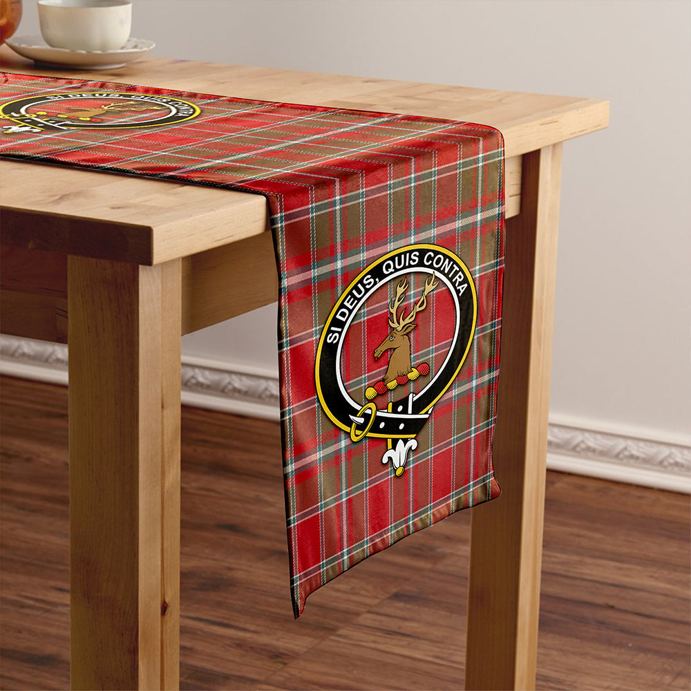 Spens Weathered Clan Badge Tartan Table Runner