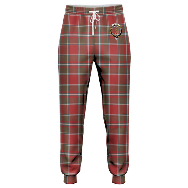 Spens Weathered Clan Badge Tartan Jogger Pants