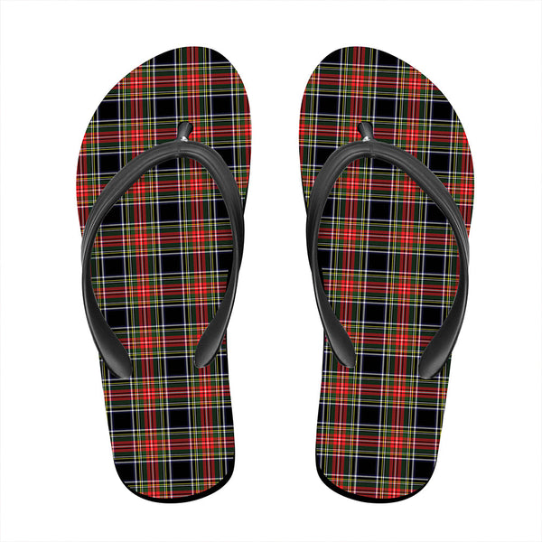 Stewart Black Tartan Classic Flip Flop