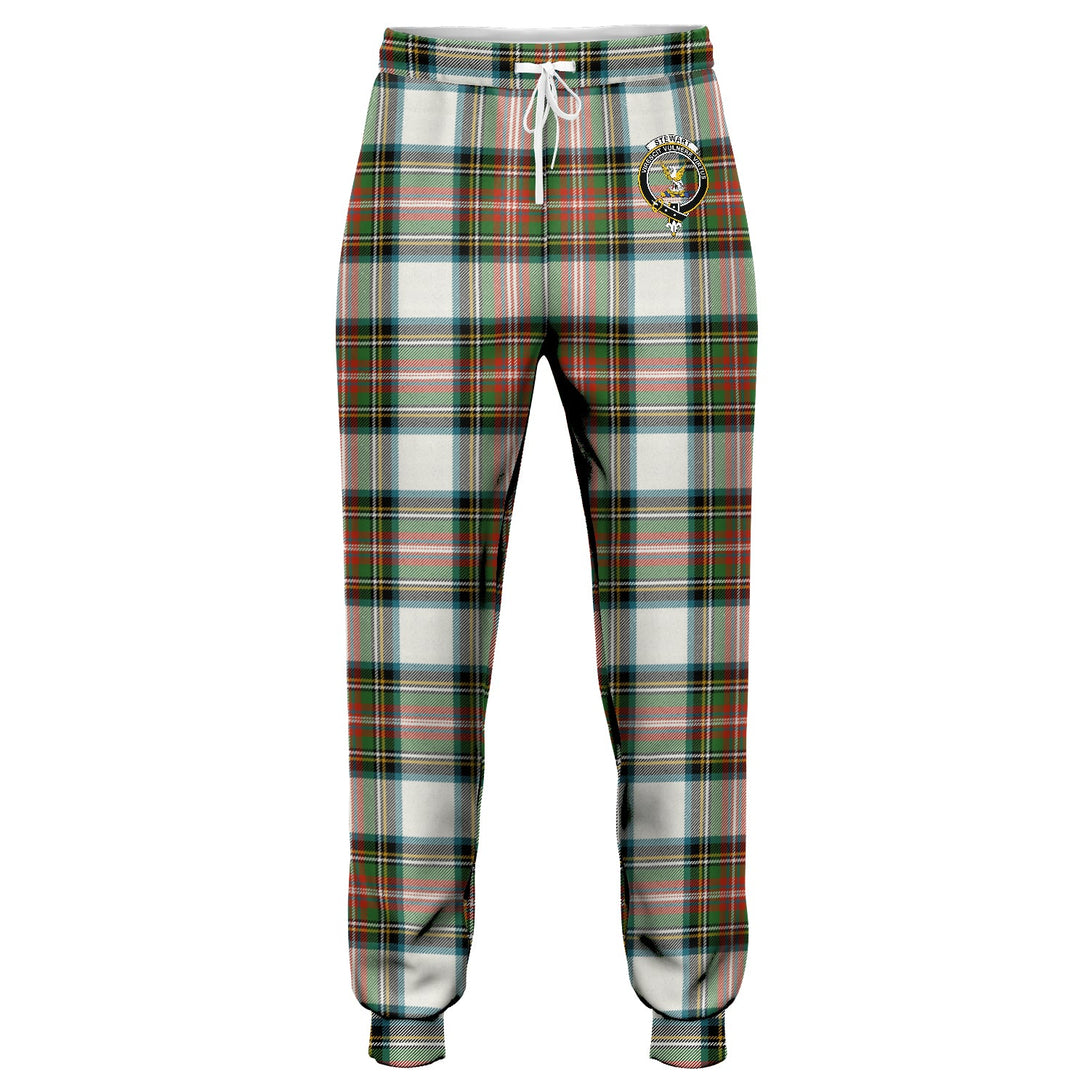 Stewart Dress Ancient Clan Badge Tartan Jogger Pants