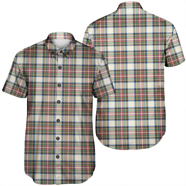 Stewart Dress Ancient Tartan Classic Short Sleeve Shirt