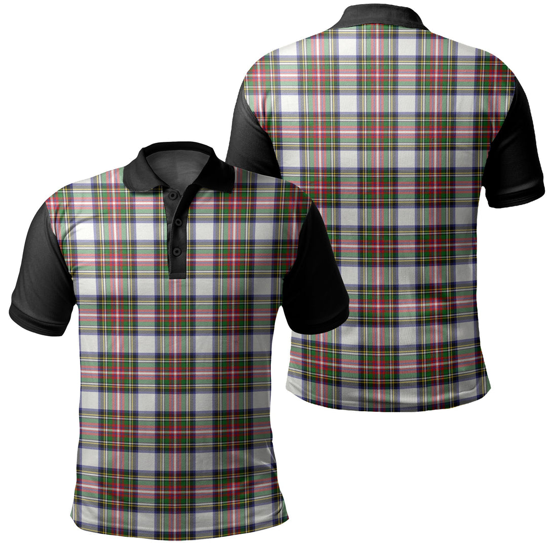 Stewart Dress Modern Tartan Classic Polo Shirt Black Neck 1 Style