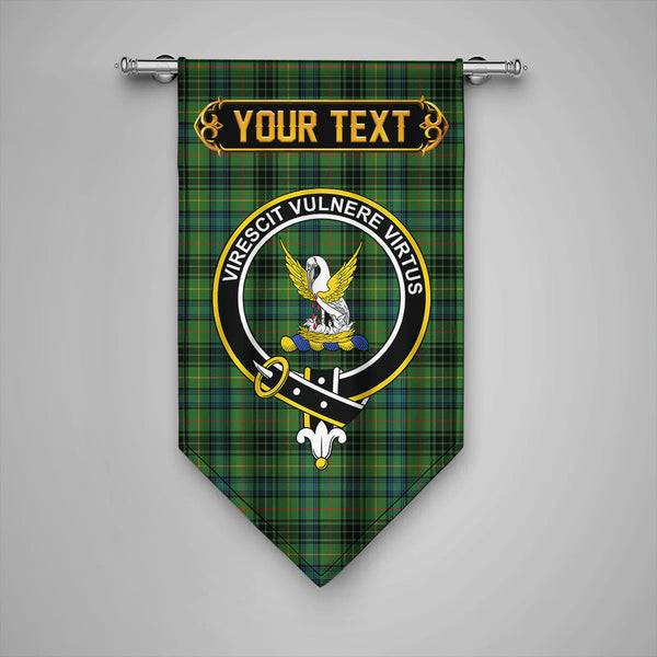 Stewart Hunting Ancient Clan Badge Tartan Gonfalon Personalize