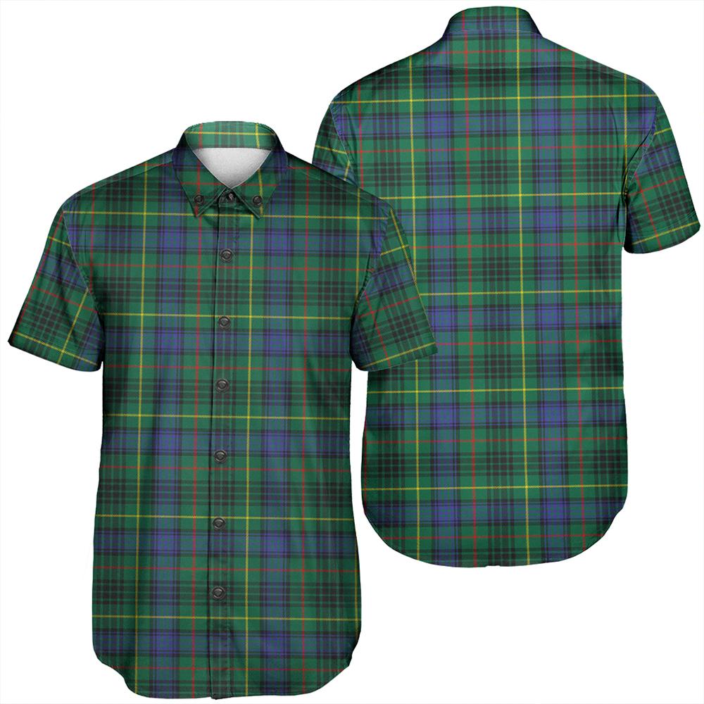 Stewart Hunting Modern Tartan Classic Short Sleeve Shirt