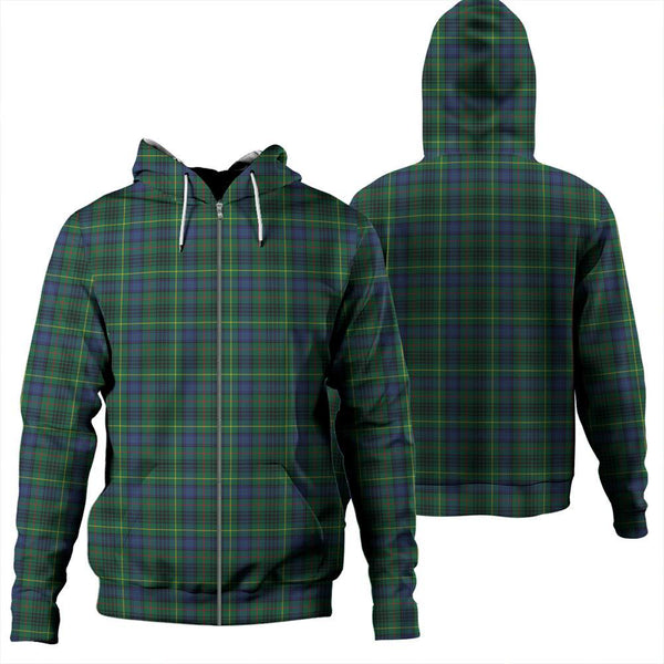 Stewart Hunting Modern Tartan Classic Zipper Hoodie