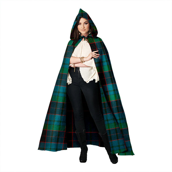 Stewart Old Ancient Clan Badge Tartan Hooded Cloak