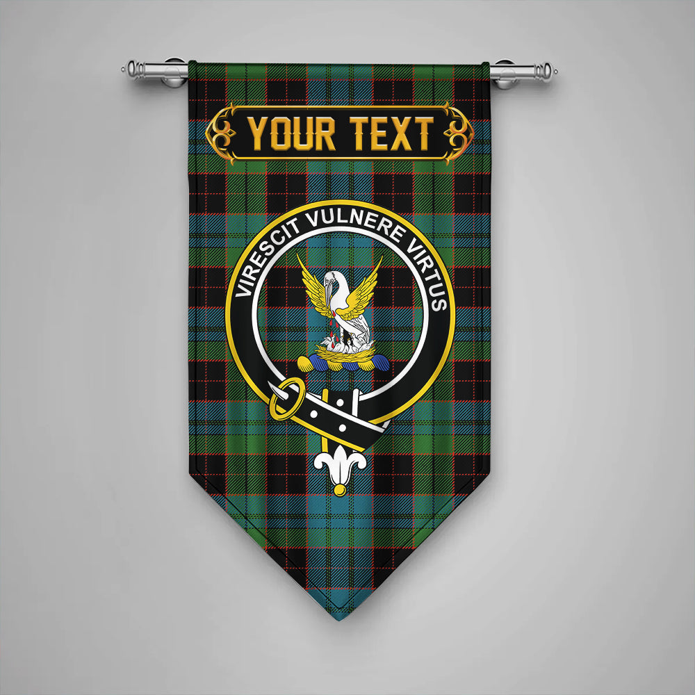 Stewart Old Ancient Clan Badge Tartan Gonfalon Personalize