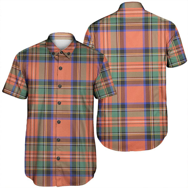 Stewart Royal Ancient Tartan Classic Short Sleeve Shirt