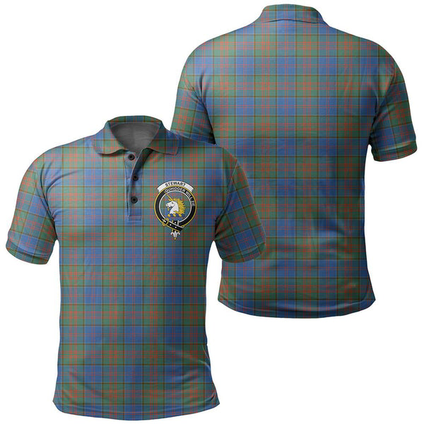 Stewart of Appin Hunting Ancient Tartan Classic Crest Polo Shirt