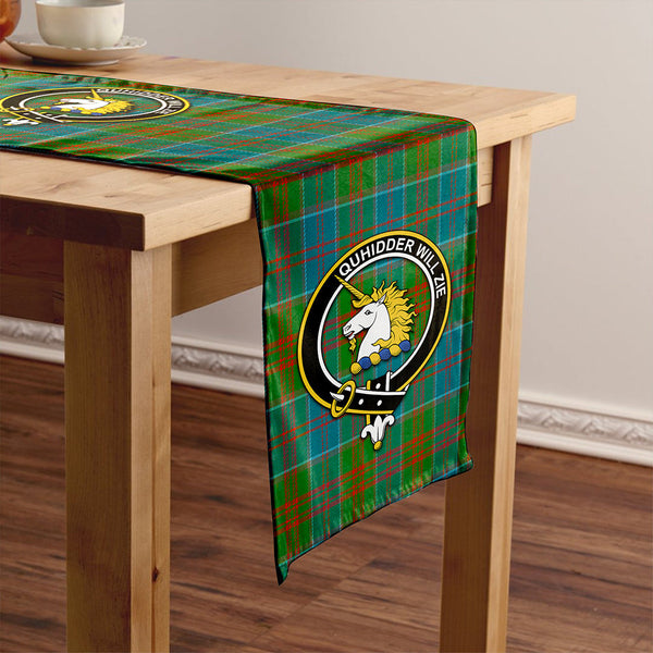 Stewart of Appin Hunting Ancient Clan Badge Tartan Table Runner