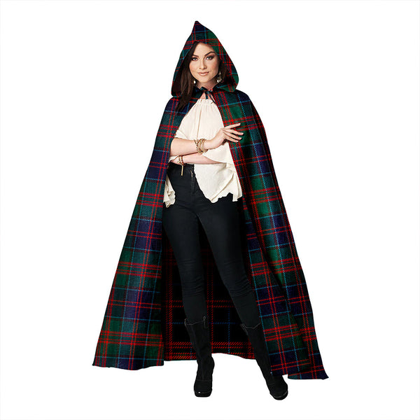 Stewart of Appin Hunting Modern Clan Badge Tartan Hooded Cloak