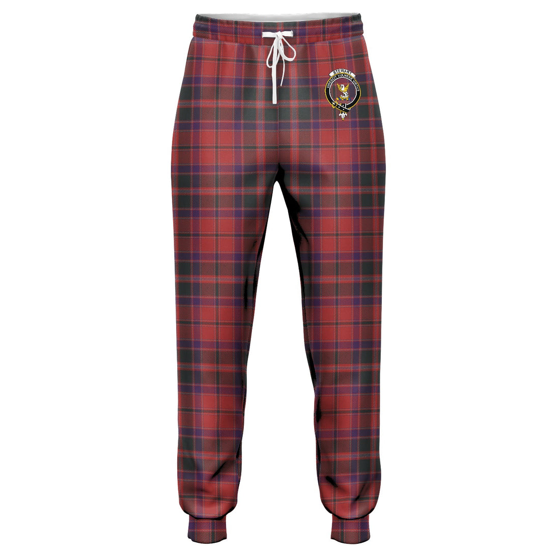 Stewart of Ardshiel Weathered Clan Badge Tartan Jogger Pants