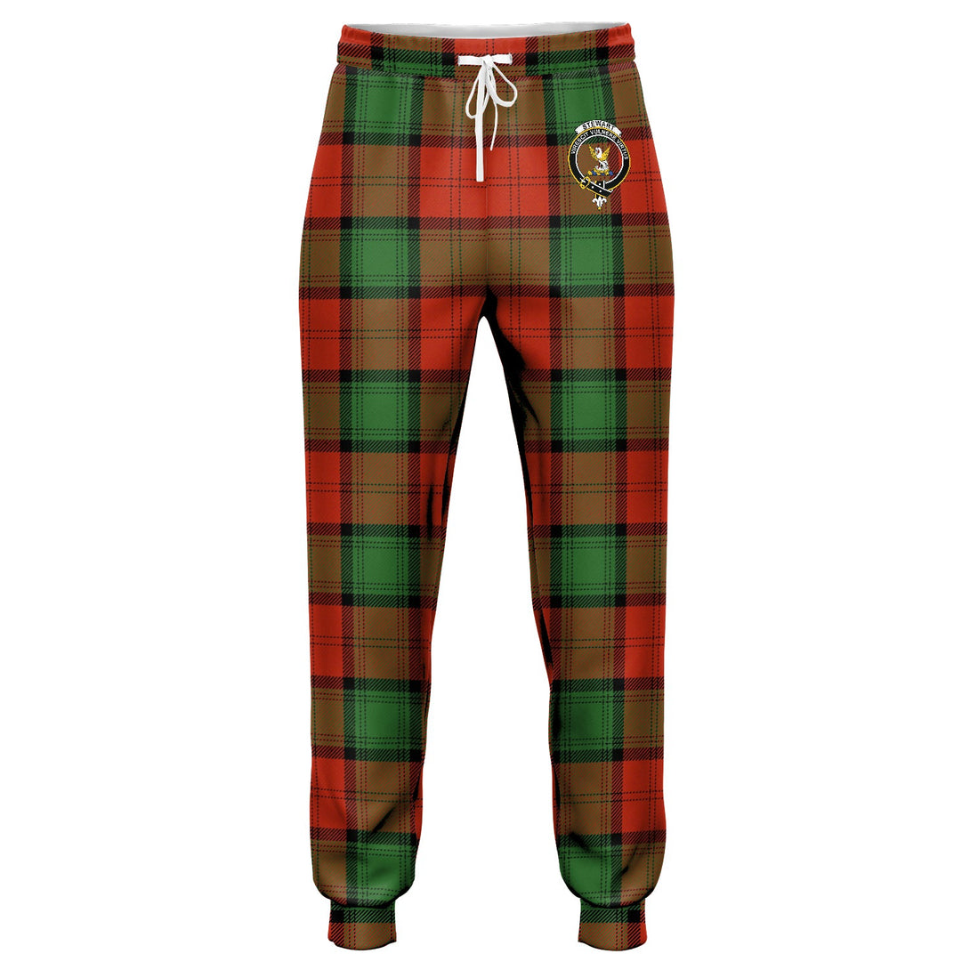 Stewart of Atholl Ancient Clan Badge Tartan Jogger Pants