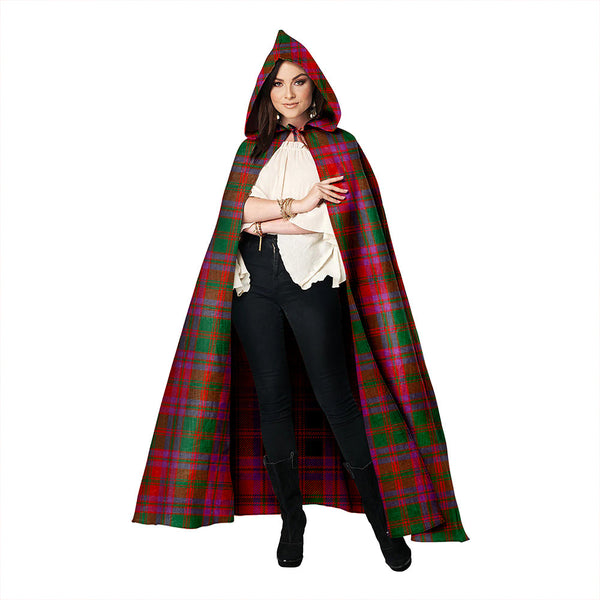 Stewart of Killiecrankie Ancient Clan Badge Tartan Hooded Cloak