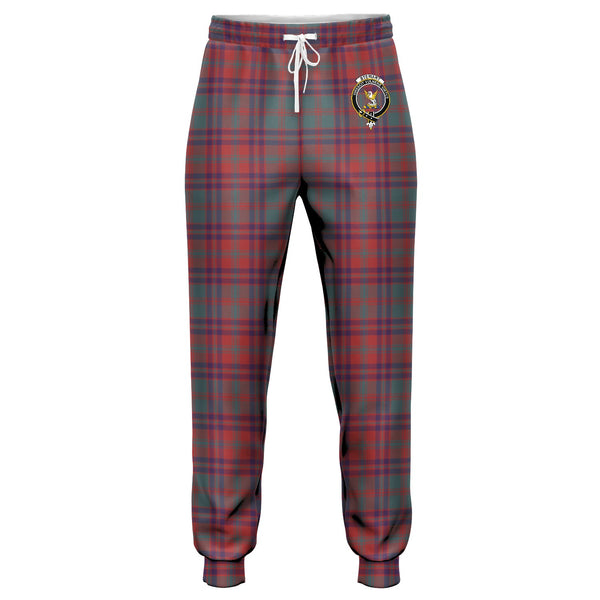 Stewart of Killiecrankie Weathered Clan Badge Tartan Jogger Pants