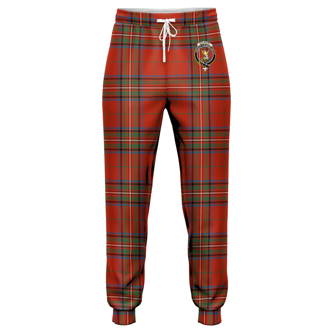 Stewart of Rothesay Ancient Clan Badge Tartan Jogger Pants