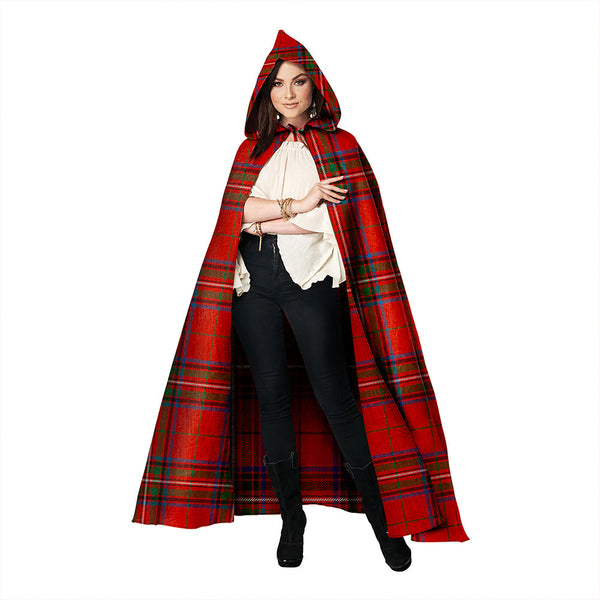 Stewart of Rothesay Ancient Clan Badge Tartan Hooded Cloak