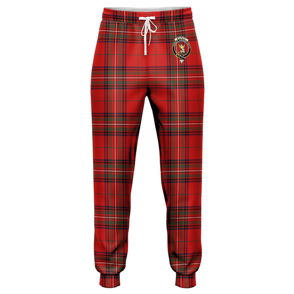 Stewart of Rothesay Modern Clan Badge Tartan Jogger Pants