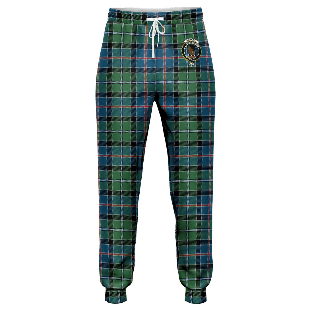 Stirling Modern Clan Badge Tartan Jogger Pants