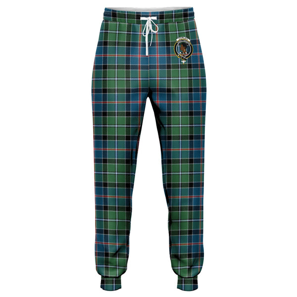 Stirling Modern Clan Badge Tartan Jogger Pants