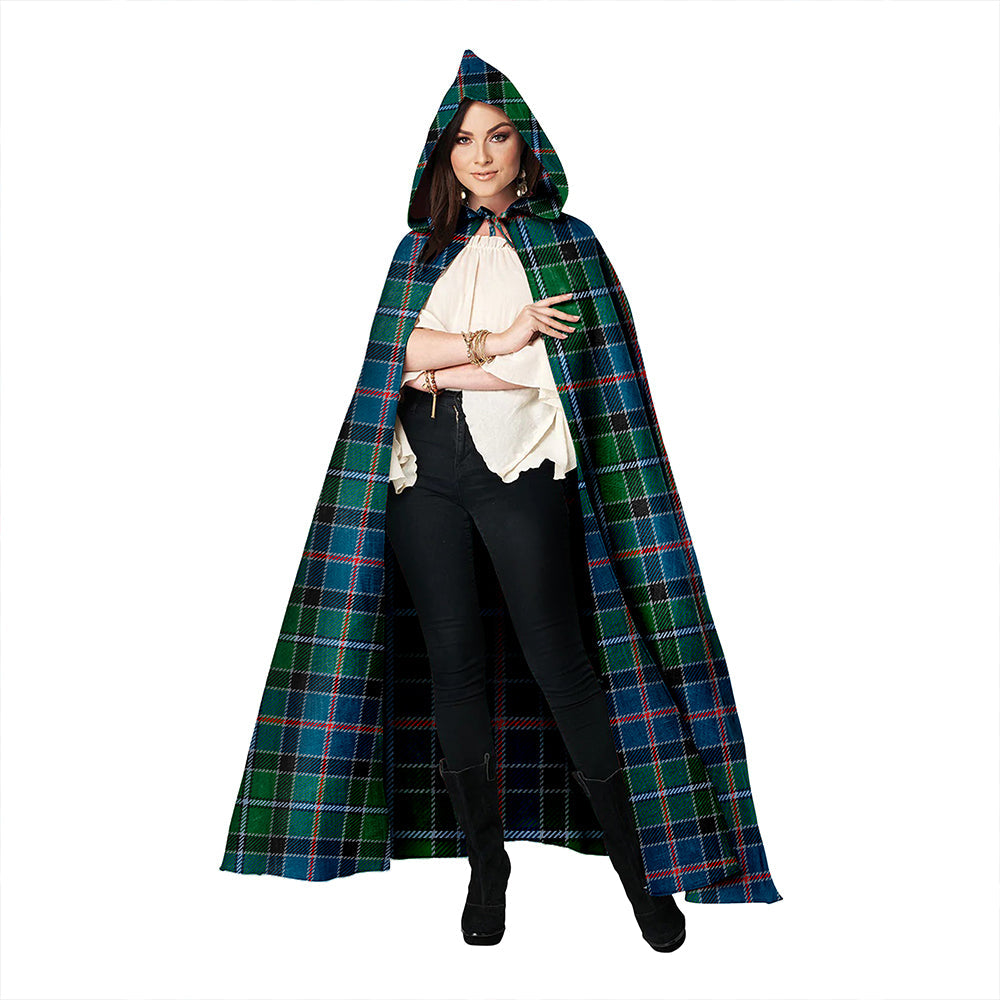 Stirling Modern Clan Badge Tartan Hooded Cloak