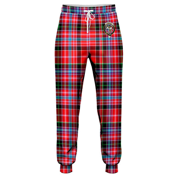 Straiton Clan Badge Tartan Jogger Pants