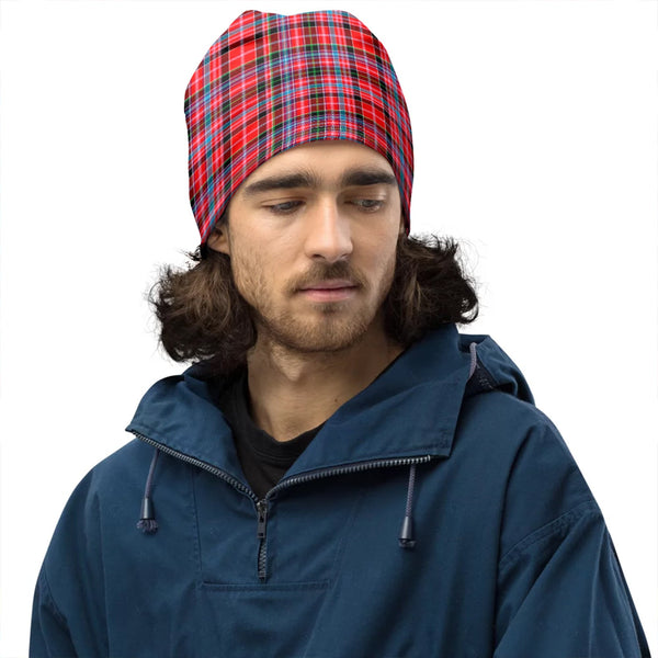 Straiton Clan Badge Tartan Beanie