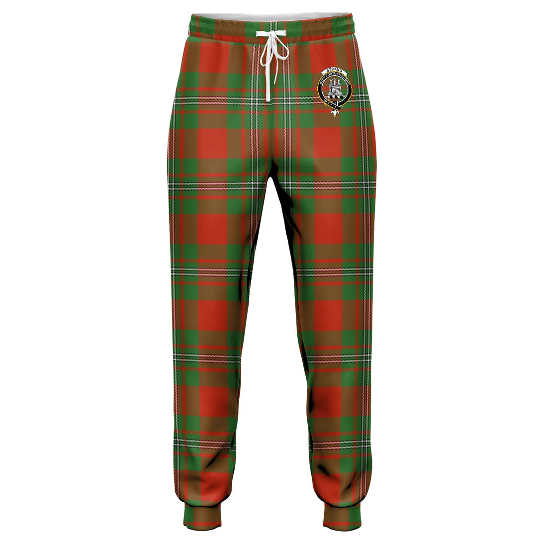 Strang Ancient Clan Badge Tartan Jogger Pants