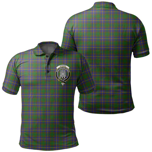 Strange of Balkaskie Tartan Classic Crest Polo Shirt