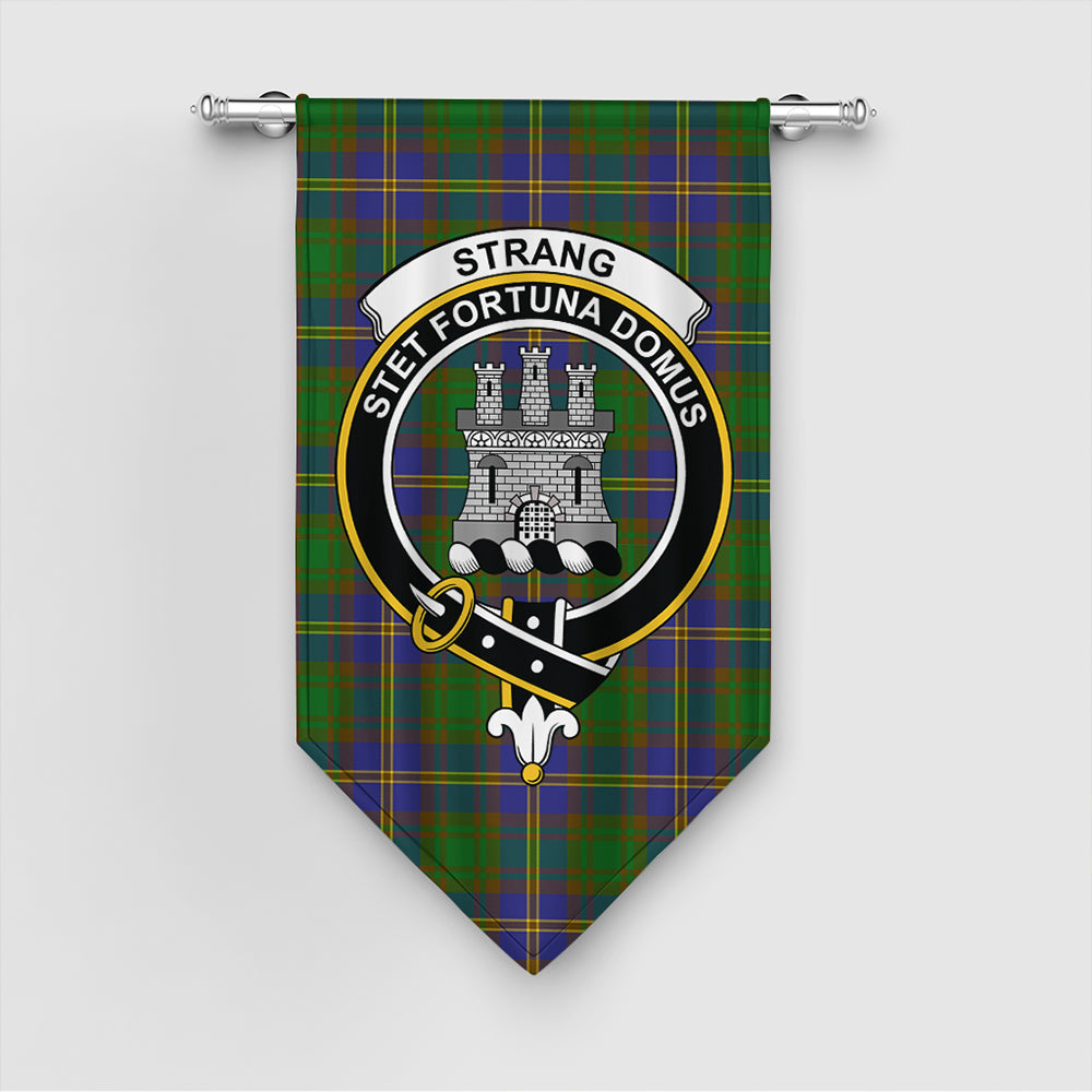 Strange of Balkaskie Tartan Classic Crest Gonfalon