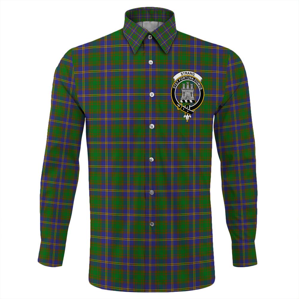 Strange of Balkaskie Tartan Classic Crest Long Sleeve Button Shirt