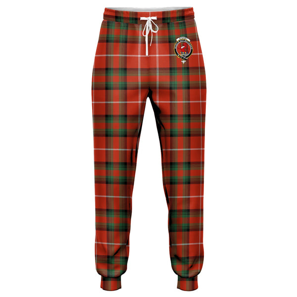 Stuart of Bute Ancient Clan Badge Tartan Jogger Pants