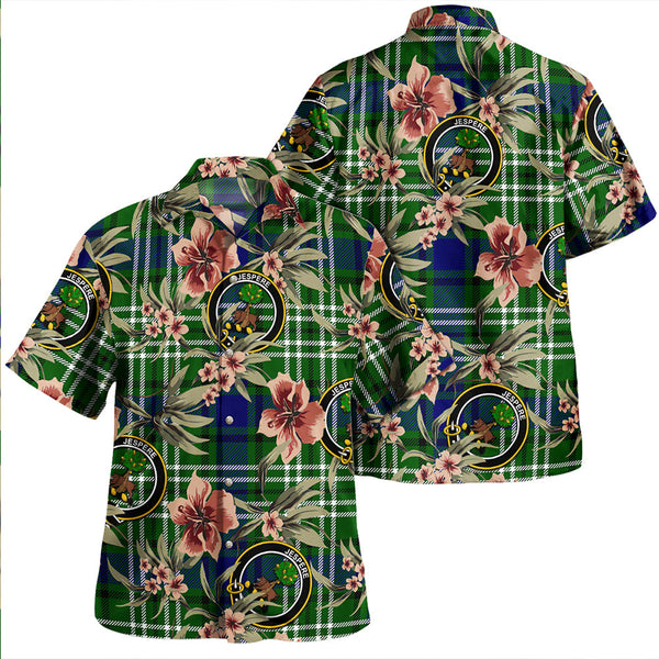 Swinton Clan Badge Tartan Aloha Hawaiian Shirt Tropical Old Style