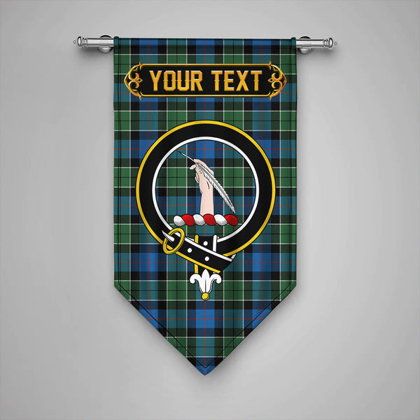 Syme Ancient Clan Badge Tartan Gonfalon Personalize