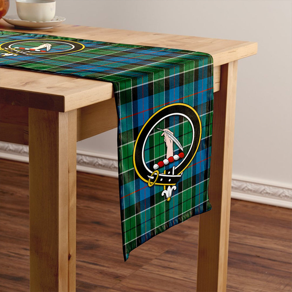 Syme Ancient Clan Badge Tartan Table Runner