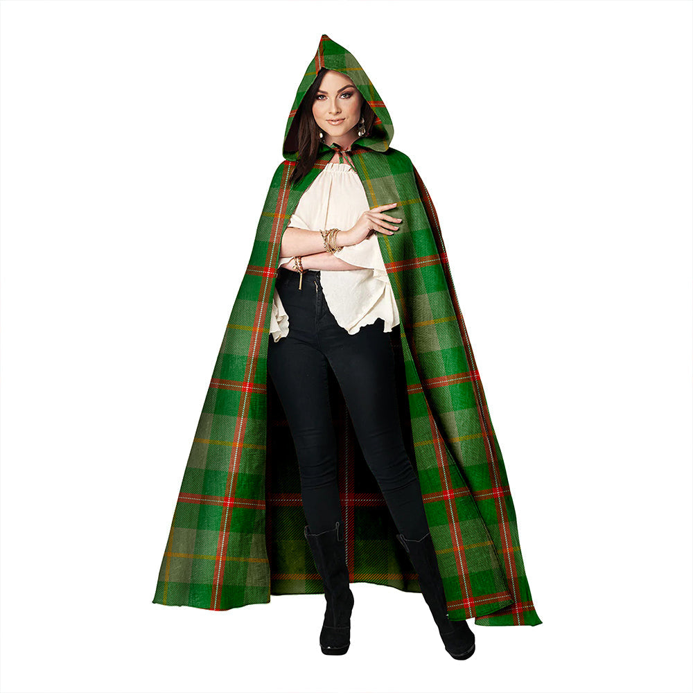 Symington Ancient Clan Badge Tartan Hooded Cloak