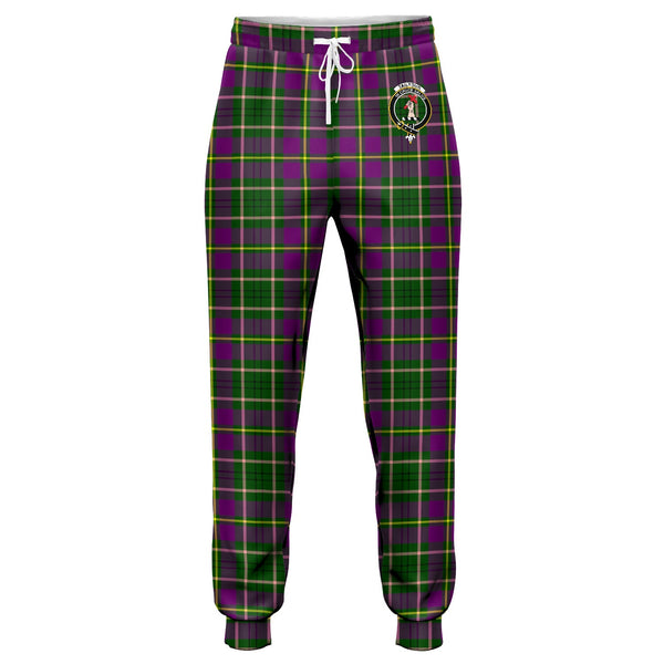 Tailyour Clan Badge Tartan Jogger Pants