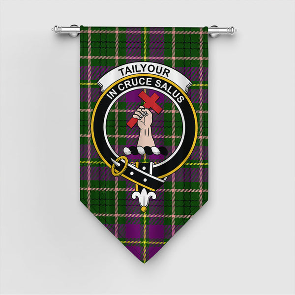 Tailyour Weathered Tartan Classic Crest Gonfalon